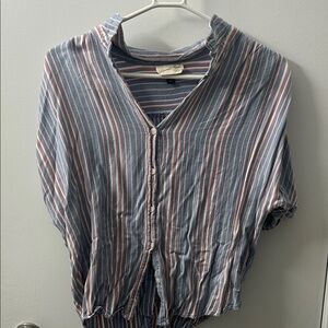 Universal Thread Multicolor Striped Shirt